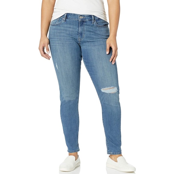 levi's 711 skinny plus size
